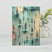 Winterbos Kaart (Staand voorkant)