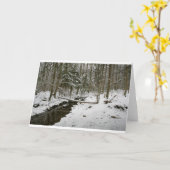 Winterbos Kaart (Gele Bloem)