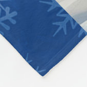 Winterbos kabouters fleece deken (Hoek)