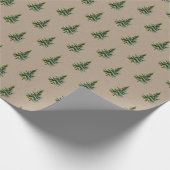 Winterbos Kleine Brandboom Bos Cadeaupapier (Hoek)