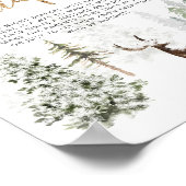 Winterbos Late nachtduikers Poster (Hoek)