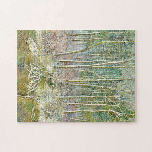 winterbos legpuzzel (Horizontaal)