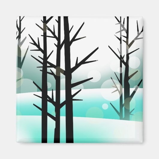 Winterbos Magneet (Voorkant)