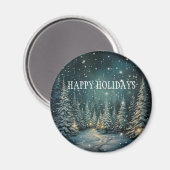 Winterbos Magneet (Voorkant / Achterkant)