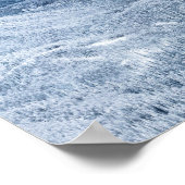 Winterbos met diepe sneeuw poster (Hoek)