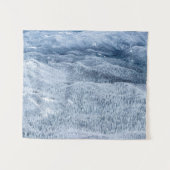 Winterbos met diepe sneeuw wandkleed (Voorkant (horizontaal))