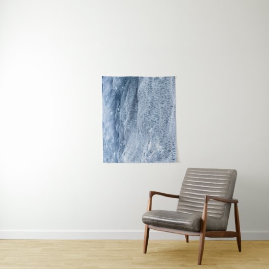 Winterbos met diepe sneeuw wandkleed (In situ)