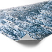 winterbos met sneeuwbedekking poster (Hoek)