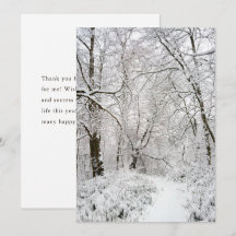 Winterbos, Nieuwjaar