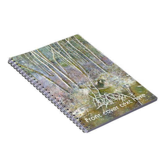 winterbos notitieboek (Rechterzijde)