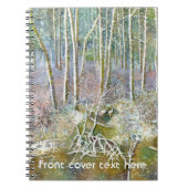 winterbos notitieboek (Voorkant)