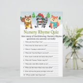 winterbos Nursery Rhyme Quiz (Staand voorkant)