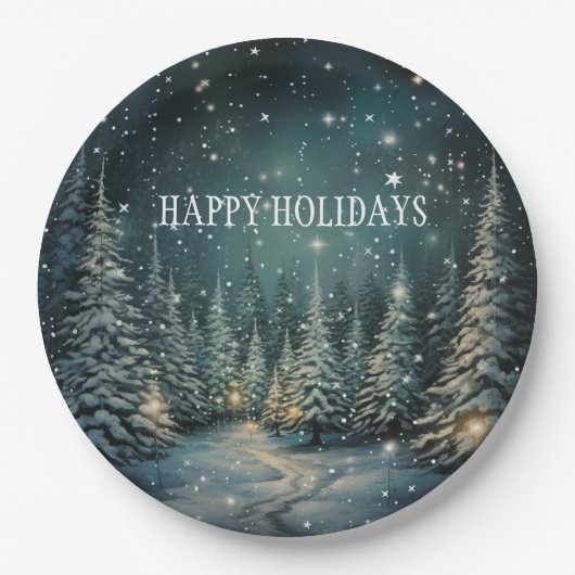 Winterbos Papieren Bordje (Voorkant)