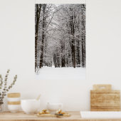 Winterbos Poster (Keuken)