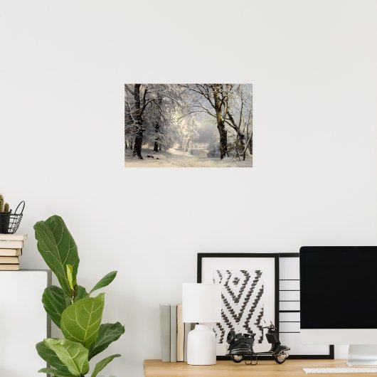 Winterbos Poster (Thuiskantoor)