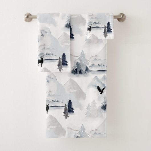 winterbos: sneeuwtuinstaartje bad handdoek (Insitu)