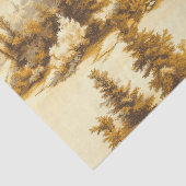 Winterbos Toile de Jouy-patroon (9) Tissuepapier (Detail)