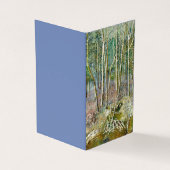 winterbos visitekaartje (Buitenkant)