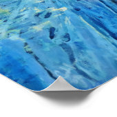 Winterbos wandelen "De twee van ons" Poster (Hoek)