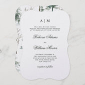 Winterbos | Weddenschap Kaart (Voorkant / Achterkant)