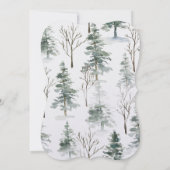 Winterbos | Weddenschap Kaart (Achterkant)