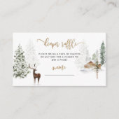 Winterbosareaal voor herten in het zeewoud informatiekaartje (Voorkant)