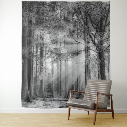 Winterbosbomen #10 wandkleed (In situ)