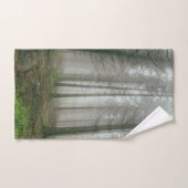 Winterbosbomen #11 bad handdoek (Handdoek)