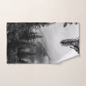 Winterbosbomen #13 bad handdoek (Handdoek)