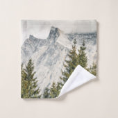 Winterbosbomen #19 bad handdoek (Wasdoekje)