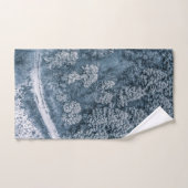 Winterbosbomen #20 bad handdoek (Handdoek)