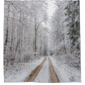 Winterbosbomen #22 douchegordijn (Voorkant)