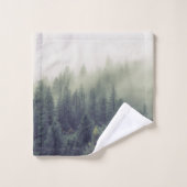 Winterbosbomen #5 bad handdoek (Wasdoekje)
