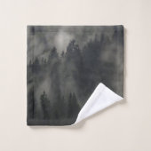 Winterbosbomen #6 bad handdoek (Wasdoekje)