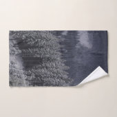 Winterbosbomen #7 bad handdoek (Handdoek)