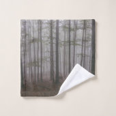 Winterbosbomen #9 bad handdoek (Wasdoekje)
