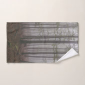 Winterbosbomen #9 bad handdoek (Handdoek)