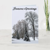 Winterbosbouwers Kaarten Seizoenen Kaarten (Voorkant)