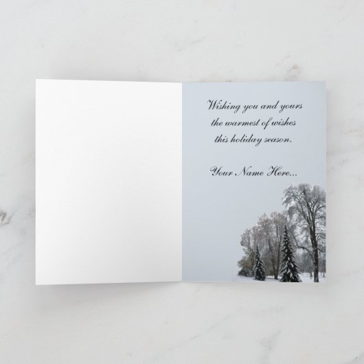 Winterbosbouwers Kaarten Seizoenen Kaarten (Binnen)