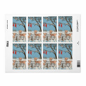 Winterbosdieren Etiket (Full Sheet)
