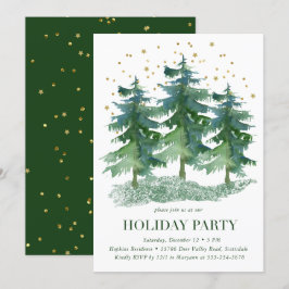 Winterbosfeestdag Kaart