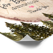 Winterbosgarens voor Baby Poster (Hoek)