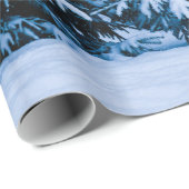 Winterboskerstboom Cadeaupapier (Rol Hoek)