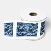Winterboskerstboom Grosgrain Lint (Spoel)