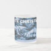 Winterboskerstboom Matglas Koffiemok (Center)