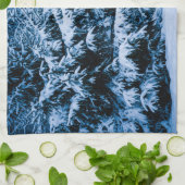 Winterboskerstboom Theedoek (Gevouwen)