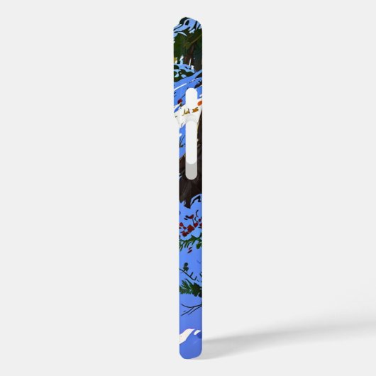 winterbospad Case-Mate iPhone case (Achterkant / Links)