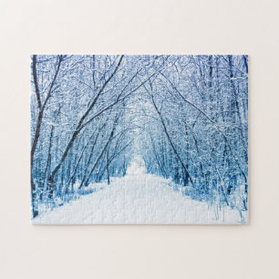 Winterbospad Legpuzzel