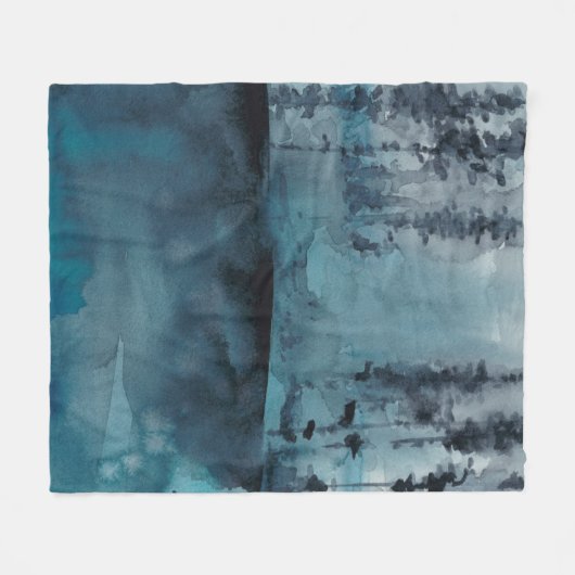 WinterBossen Fleece Deken (Voorkant (Horizontaal))