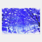 WinterBossen Inpakpapier Vel (Voorkant 3)